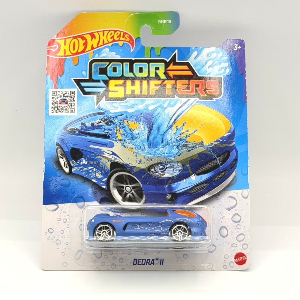 Hot Wheels Color Shifters Deora II Kids Toy Blue 1:64 Diecast Car GBF28 Unopened